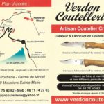 Flyers Verdon Coutellerie le 16 06 2023