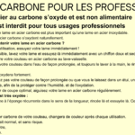 lacier carbone pour usage professionnel le 23 01 2026